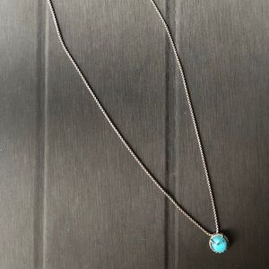 David Yurman Chatelaine turquoise pendant